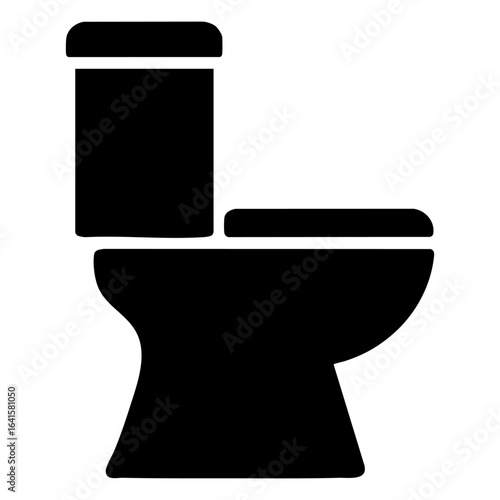 toilet seat icon vector