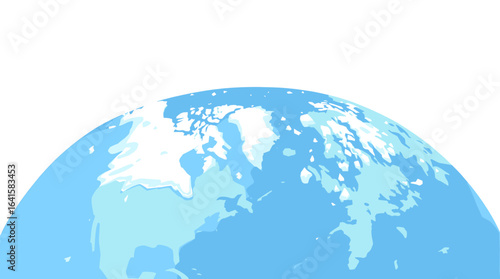 Discover our vibrant planet Earth from above showcasing continents and oceans in a beautiful global view