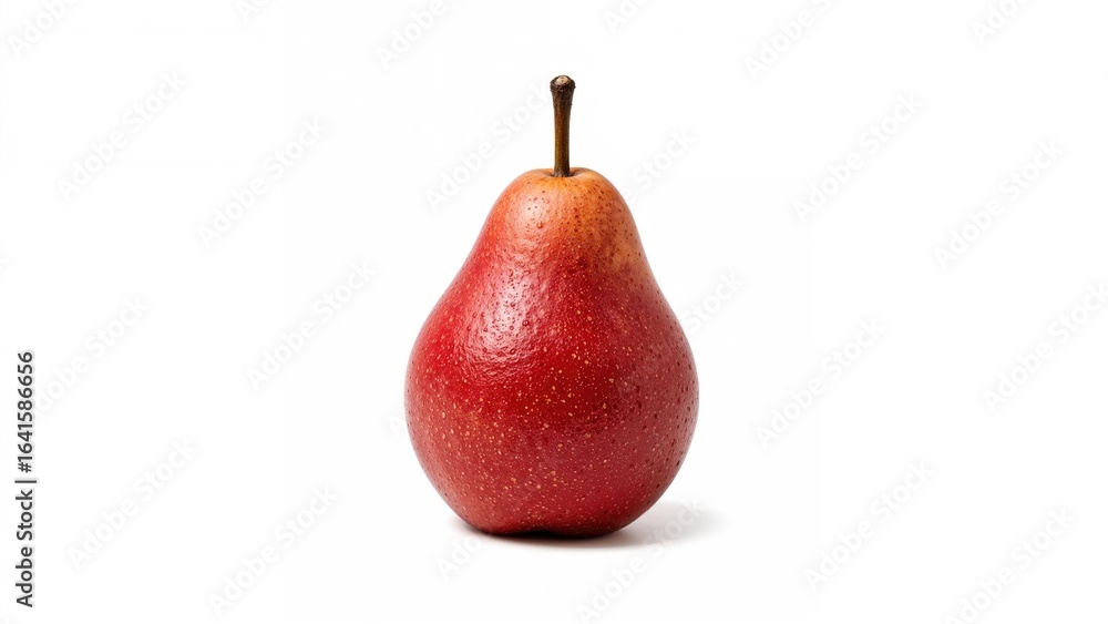 Single duchess pear with white backdrop Single duchess pear with white backdrop