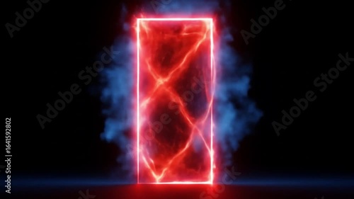 Wallpaper Mural Dimensional Portal with Energy Field and Flowing Plasma, Mesmerizing Visuals, Perfect for VFX  or Transition Effects, Animated Motion Graphic Backgrounds or Abstract Compositions Torontodigital.ca