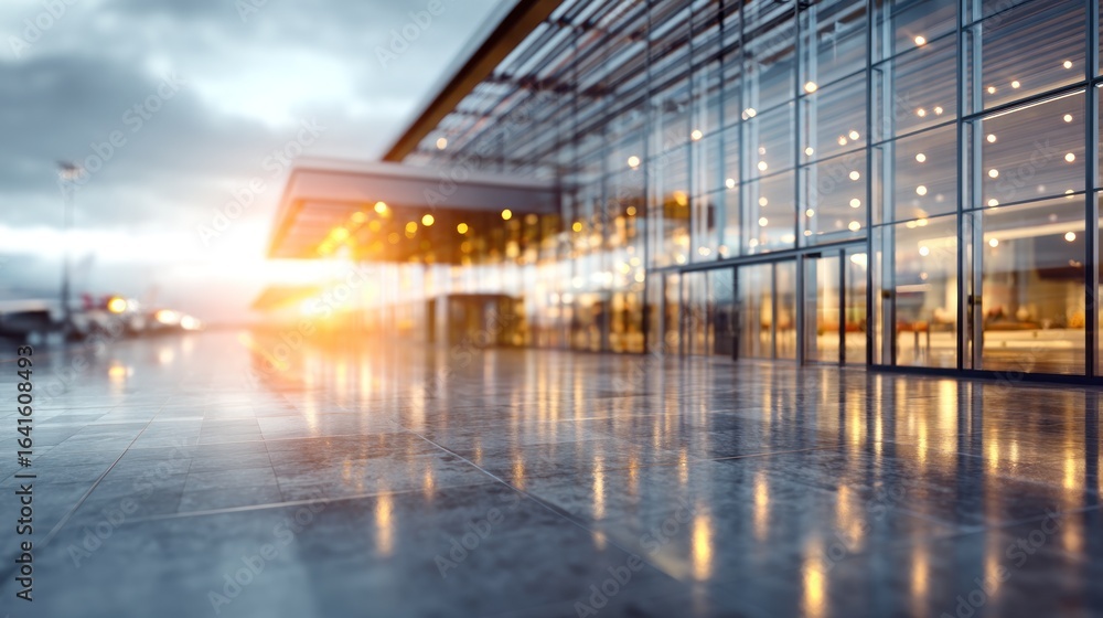 Obraz premium Modern business building