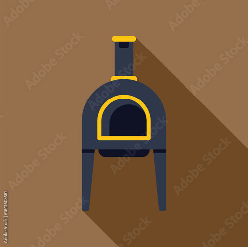 Classic outdoor pizza oven bringing authentic italian flavor to your backyard cooking experience