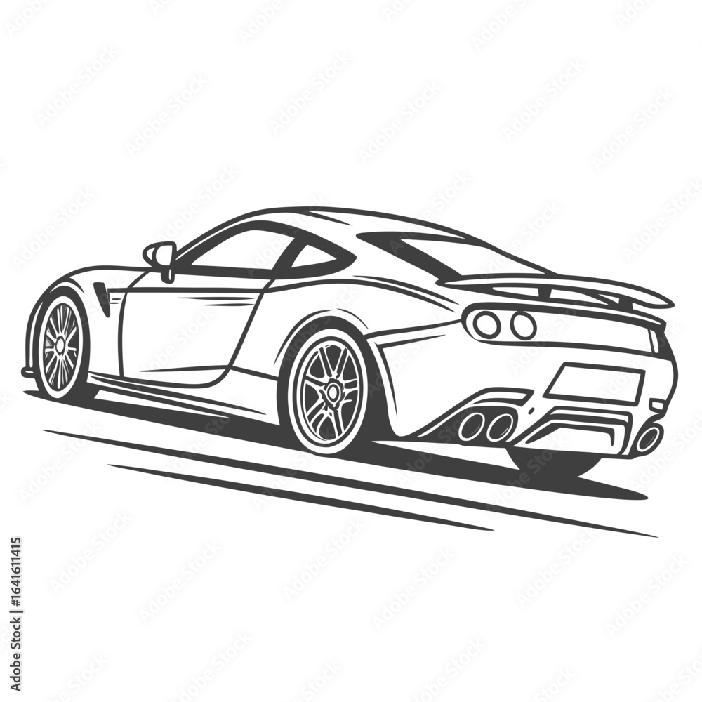 Obraz premium car vector illustration