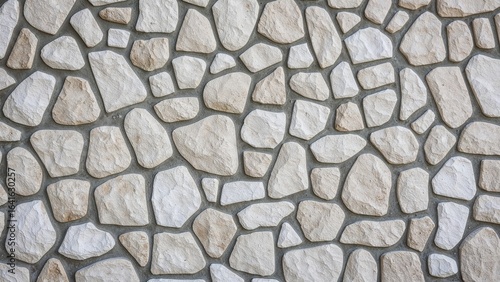 Background of illuminated stones with diverse uneven shapes, abstract pattern, and vintage texture