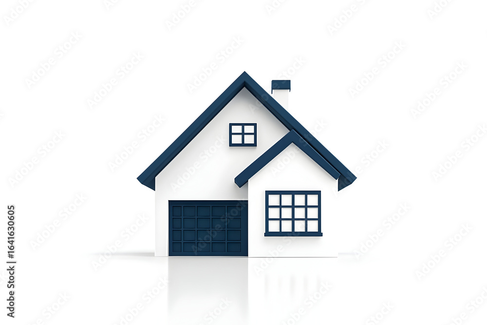 3D Illustration House, Home, Architecture, Residential, Real Estate, Property, Building, Construction, Design, Modern 3D Illustration House, Home, Architecture, Residential, Real Estate, Property, Building, Construction, Design, Modern
