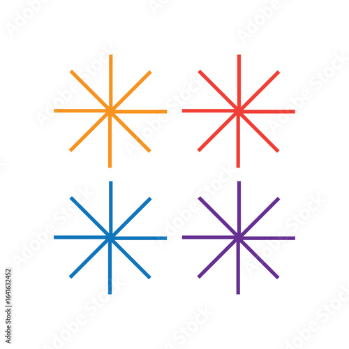 vector illustration of a star