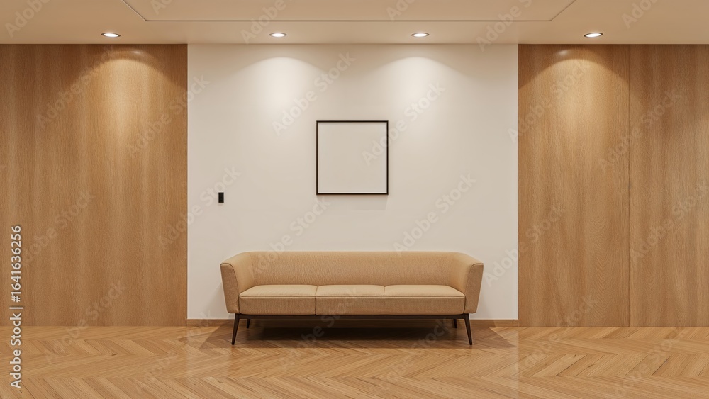 Fototapeta premium Keep a safe distance while waiting