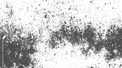  grain dot white paper noise texture with distress effect vector illustration pattern background. Dirty or dust film grain speck grit grunge overlay on white background 
