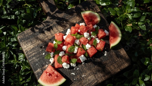 Summer fruit and cheese mix...