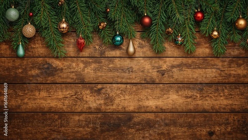 Aged wooden plank backgroun...