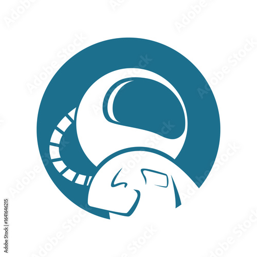 Astronaut logo icon design