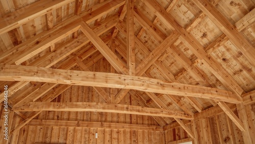 Wooden roofing design incor...