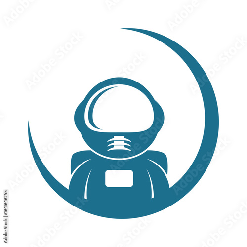 Astronaut logo icon design