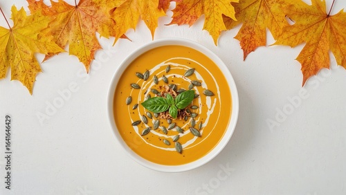 Vegetarian cream soup made ...