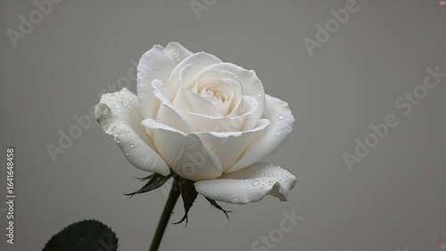 Monochrome macro image of a...