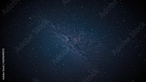 The Milky Way ascending acr...