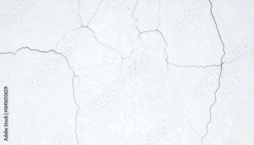 Wallpaper Mural Cracked white painted wall Torontodigital.ca