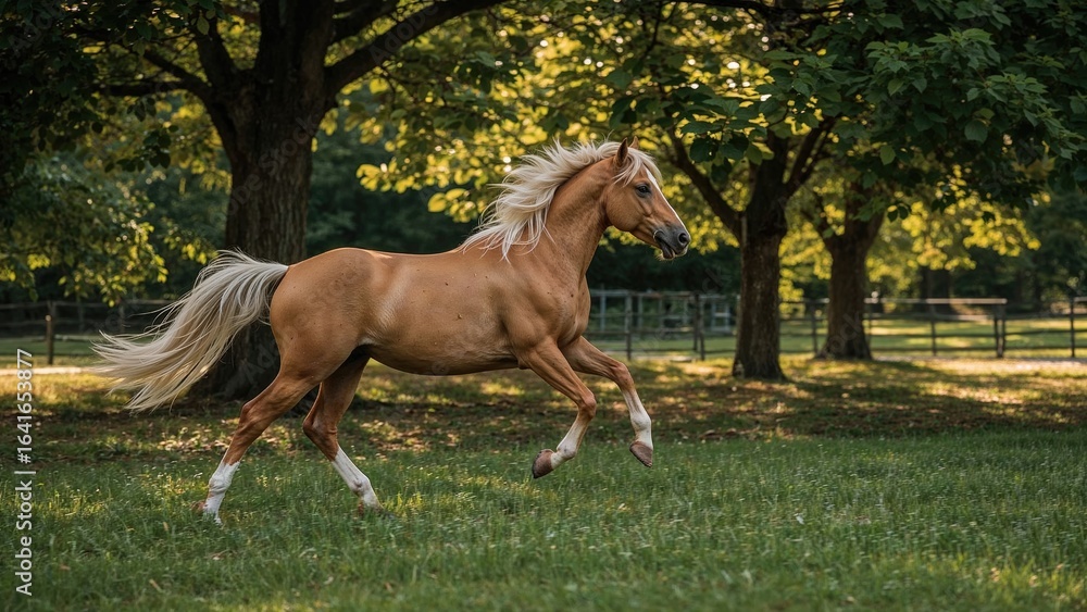 Fototapeta premium Speeding Herd of Horses