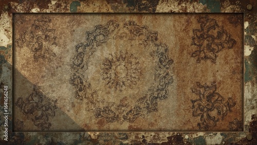 Vintage Rusty Metal Texture...