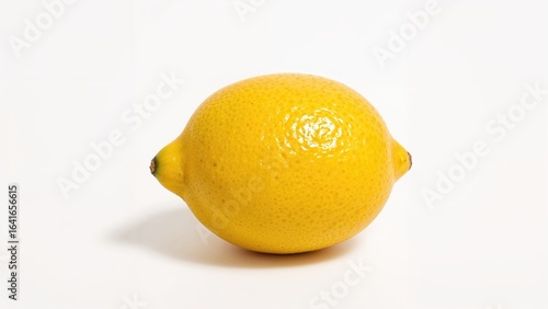 Single Mature Lemon Against...