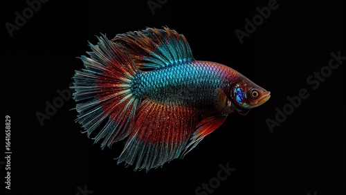 Colorful Dumbo Betta Splend...