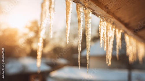 Wallpaper Mural The Beautiful Icicles Glimmering in Winter Sunshine Torontodigital.ca