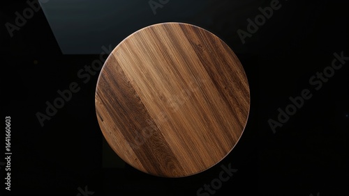 Round wooden serving platte...