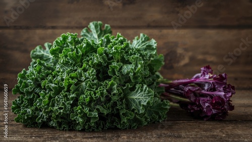 Green and Purple Kale Mix