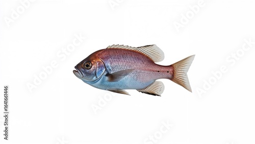 Plakad fish showing no fear...