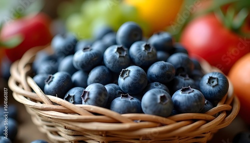 Wallpaper Mural Professional Photography of Blueberry Fruit Basket Still Life Photography Torontodigital.ca