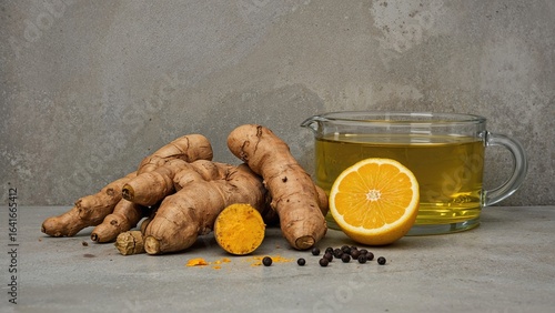 Ingredients for a bright tu...