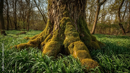 Close-up of moss flourishin...