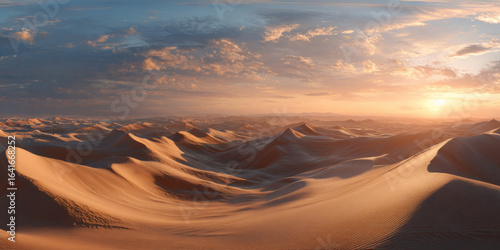HDRI sunset in the desert