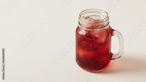 Healthy cranberry beverage ...