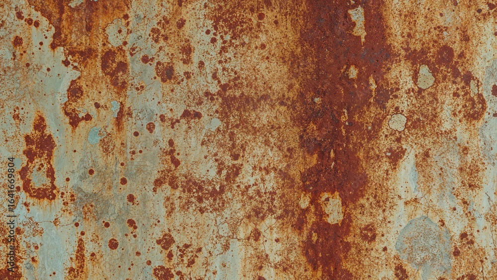Aged metal surface with rust patterns Aged metal surface with rust patterns