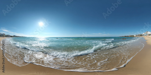 HDRI beach and sea