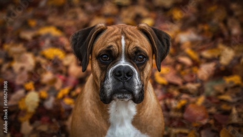Close-up of a canine breed ...
