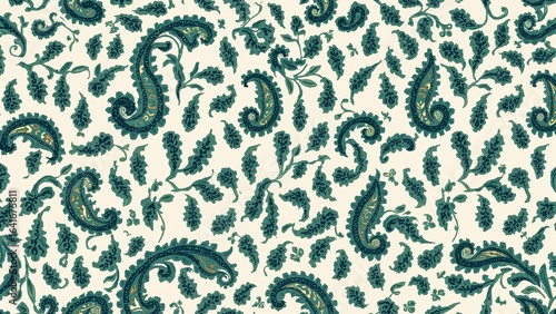 Decorative Paisley Pattern ...