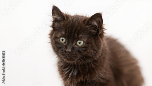Kitten with Black Fur of Va...