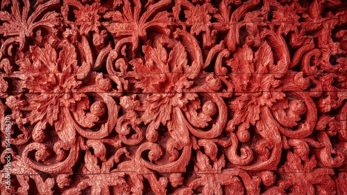 Close-up shot of complex re...