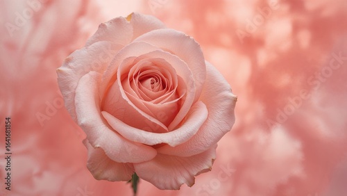 Macro shot of a rose with c...