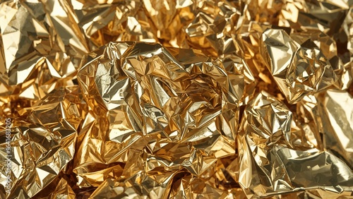 Image showcasing a textured gold foil backdrop