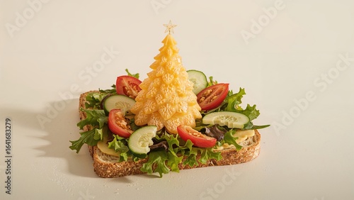 Christmas-inspired sandwich...