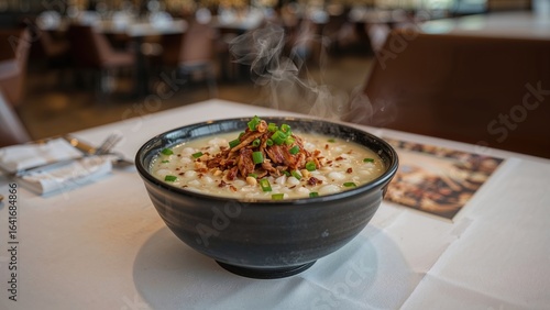 An up-close shot of rice po...