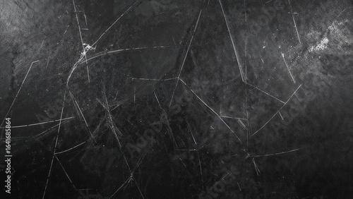 Shiny scratched metal surfa...