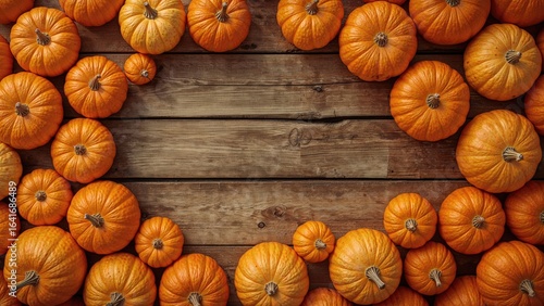Bright orange pumpkins disp...