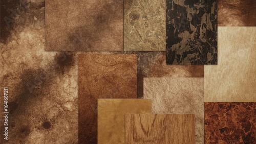 Different colored melamine ...