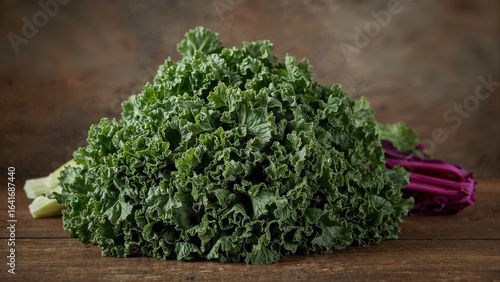 Kale and Red Cabbage Combin...