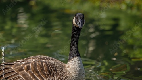 A wild goose characterized ...