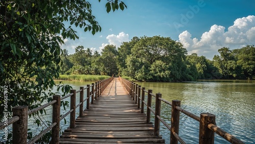 Suspension Bridge Over the ...